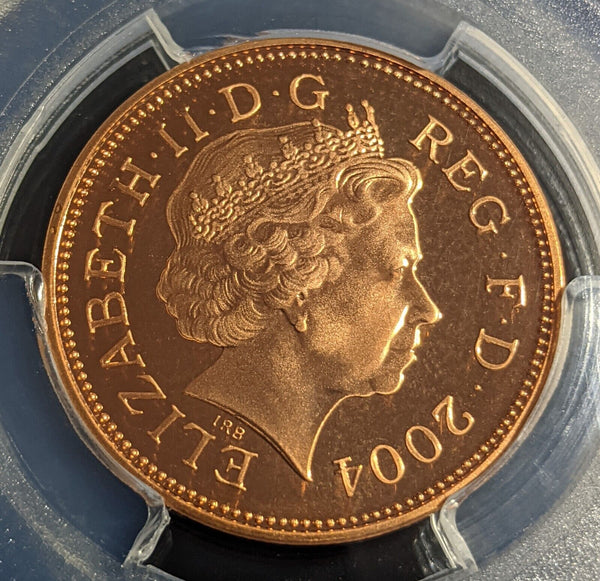 Great Britain 2004 Proof Two Pence 2p S-C5 PCGS PR68DCAM FDC UNC #2815