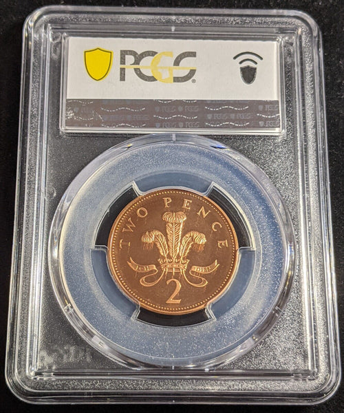 Great Britain 2004 Proof Two Pence 2p S-C5 PCGS PR68DCAM FDC UNC #2815