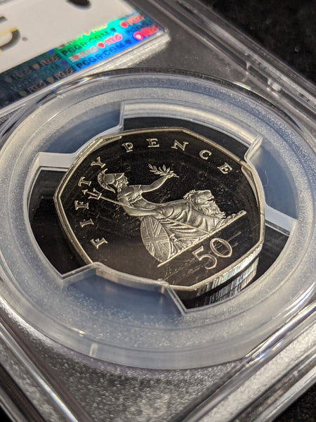 Great Britain 2007 Proof Fifty Pence 50p S-H8 PCGS PR69DCAM FDC UNC #2817