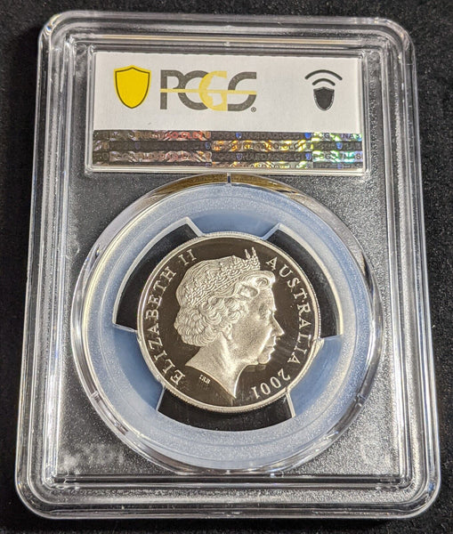 2001 Proof Twenty Cent 20c Victoria Australia PCGS PR69DCAM FDC UNC #2822