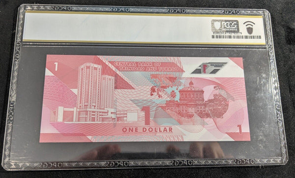 Trinidad and Tobago 2020 1 Dollar PCGS 67 PPQ Superb Gem UNC Pick#NEW  #2765