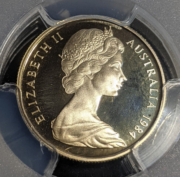 1984 Proof Five Cent 5c Australia PCGS PR68DCAM FDC UNC #2912