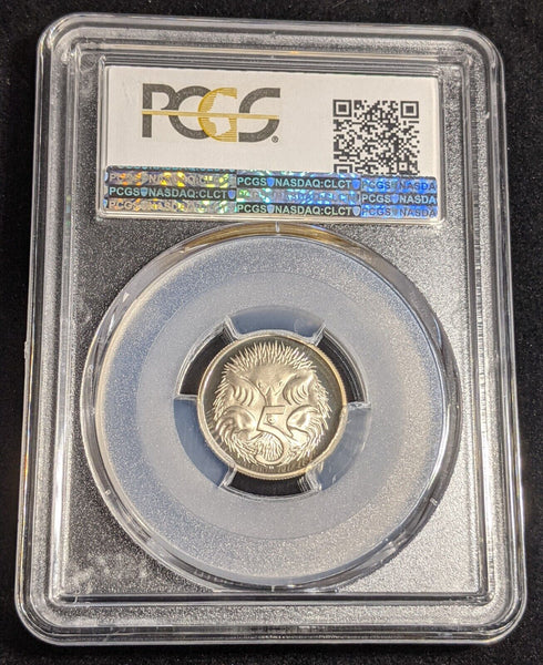 1984 Proof Five Cent 5c Australia PCGS PR68DCAM FDC UNC #2912