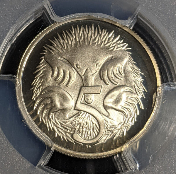 1984 Proof Five Cent 5c Australia PCGS PR68DCAM FDC UNC #2912
