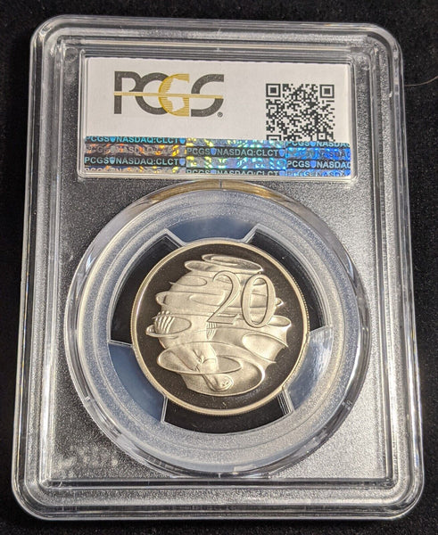 1982 Proof Twenty Cent 20c Australia PCGS PR69DCAM FDC UNC #2913