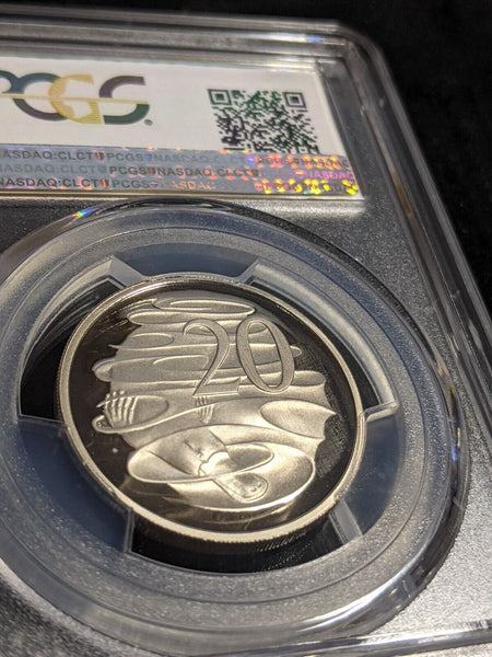 1982 Proof Twenty Cent 20c Australia PCGS PR69DCAM FDC UNC #2920