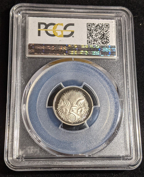 1993 Proof Five Cent 5c Australia PCGS PR70DCAM FDC UNC #2947