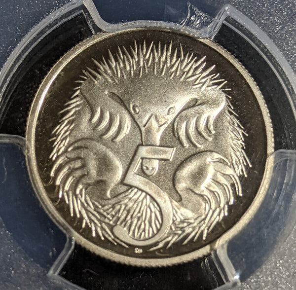 1998 Proof Five Cent 5c Australia PCGS PR70DCAM FDC UNC #2950