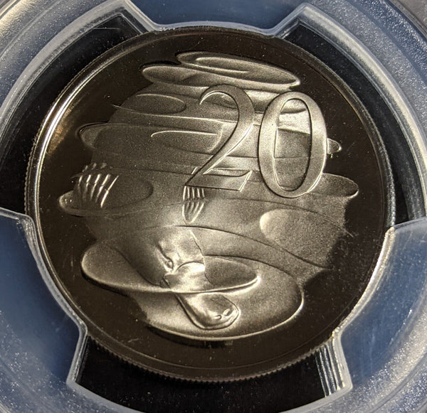 1975 Proof Twenty Cent 20c Australia PCGS PR69DCAM FDC UNC #2959