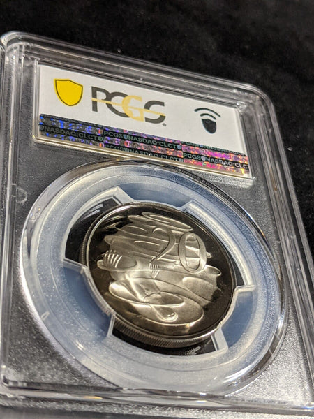 1975 Proof Twenty Cent 20c Australia PCGS PR69DCAM FDC UNC #2959