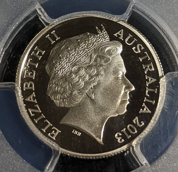 2013 Proof Five Cent 5c Australia PCGS PR70DCAM FDC UNC #2962