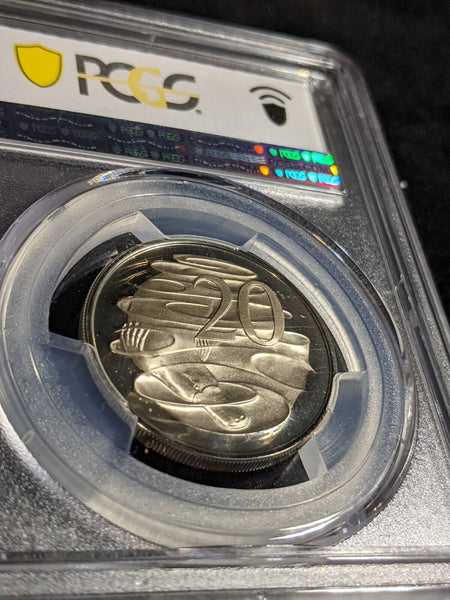 1978 Proof Twenty Cent 20c Australia PCGS PR68DCAM FDC UNC #2960