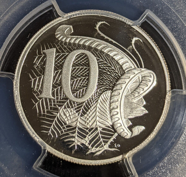 2003 Proof Silver Ten Cent 10c Australia PCGS PR70DCAM FDC UNC #2961