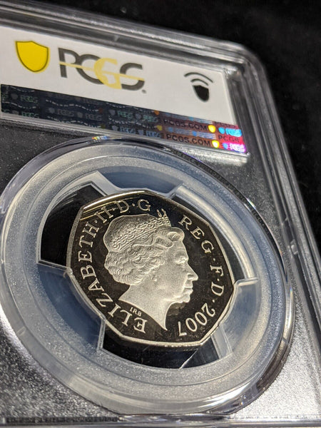 Great Britain 2007 Proof Fifty Pence 50p Scouting Ann. S-H17 PCGS PR69DCAM #2964