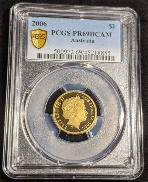 2006 Proof Two Dollar $2 Australia PCGS PR69DCAM FDC UNC #2966