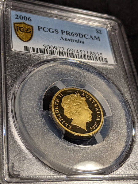 2006 Proof Two Dollar $2 Australia PCGS PR69DCAM FDC UNC #2966