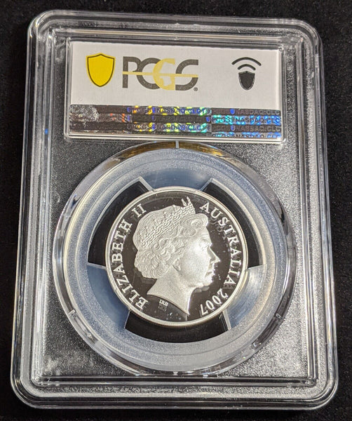 2007 Proof Silver Twenty Cent 20c Surf Lifesaver Australia PCGS PR69DCAM #2971