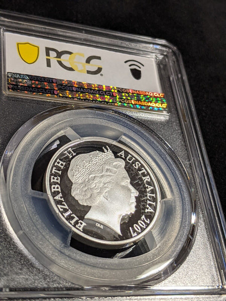 2007 Proof Silver Twenty Cent 20c Surf Lifesaver Australia PCGS PR69DCAM #2971