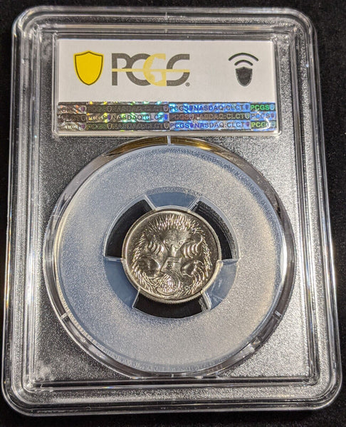 1992 Five Cent 5c Australia PCGS MS67 FDC GEM UNC #2972