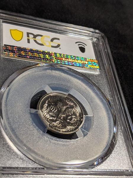 1992 Five Cent 5c Australia PCGS MS67 FDC GEM UNC #2972