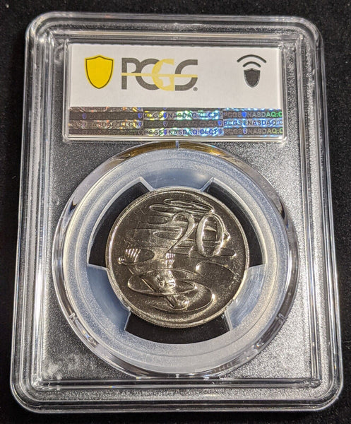 1996 Twenty Cent 20c Australia PCGS MS67 FDC GEM UNC #2973