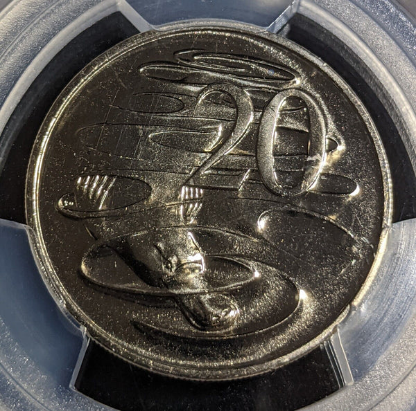 1996 Twenty Cent 20c Australia PCGS MS67 FDC GEM UNC #2973