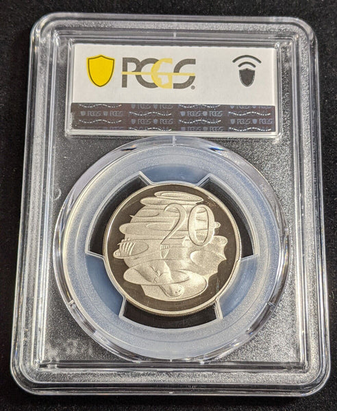 2007 Proof Twenty Cent 20c Australia PCGS PR69DCAM FDC UNC #2978