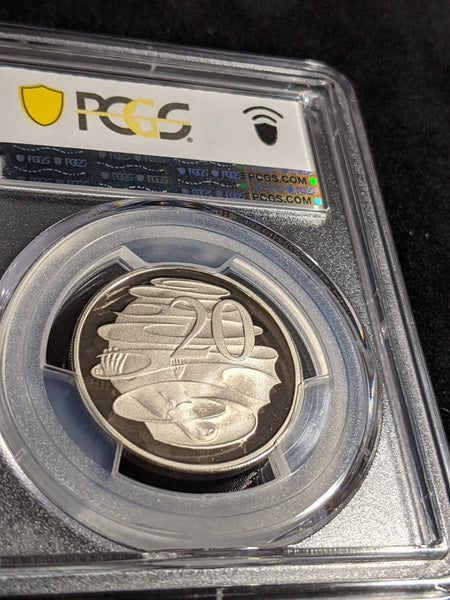 2007 Proof Twenty Cent 20c Australia PCGS PR69DCAM FDC UNC #2978