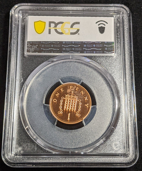 Great Britain 2007 Proof One Pence 1P S-B5 PCGS PCGS PR68DCAM FDC UNC #2982