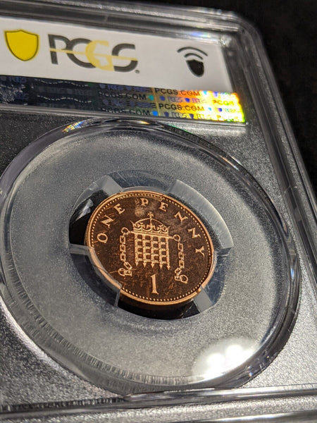 Great Britain 2007 Proof One Pence 1P S-B5 PCGS PCGS PR68DCAM FDC UNC #2982