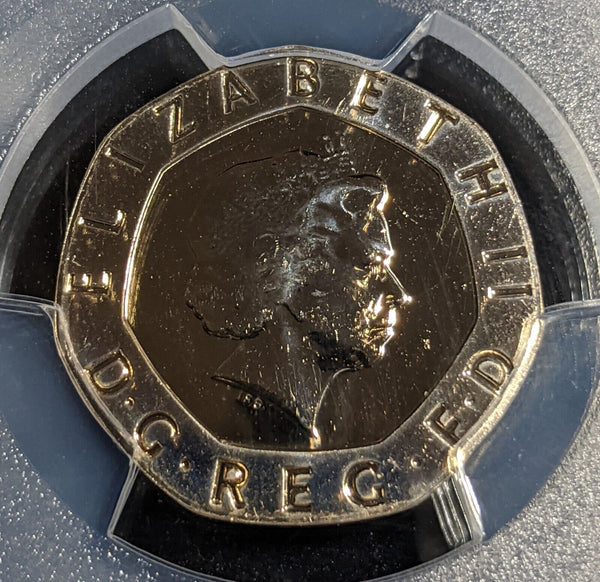 Great Britain 2008 Twenty Pence 20p S-G3 PCGS MS65 GEM UNC #2990