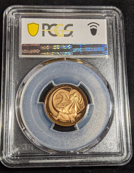 1978 Proof Two Cent 2c Australia PCGS PR66DCAM GEM UNC #2997