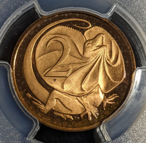 1978 Proof Two Cent 2c Australia PCGS PR66DCAM GEM UNC #2997