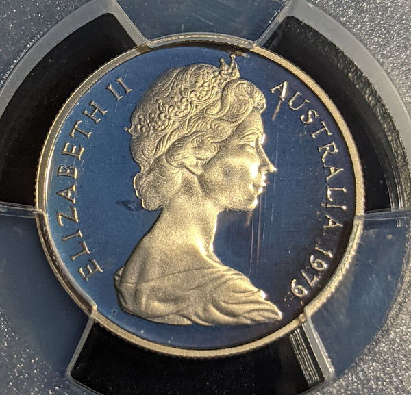 1979 Proof Five Cent 5c Australia PCGS PR68DCAM FDC UNC #2998