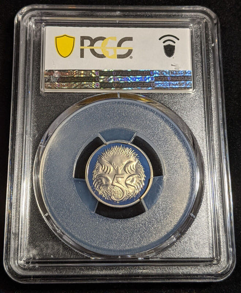 1979 Proof Five Cent 5c Australia PCGS PR68DCAM FDC UNC #2998