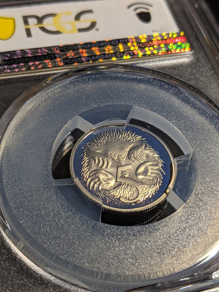 1979 Proof Five Cent 5c Australia PCGS PR68DCAM FDC UNC #2998