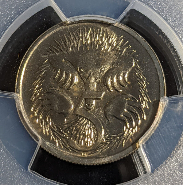 1988 Five Cent 5c Australia PCGS MS68 FDC GEM UNC #3002