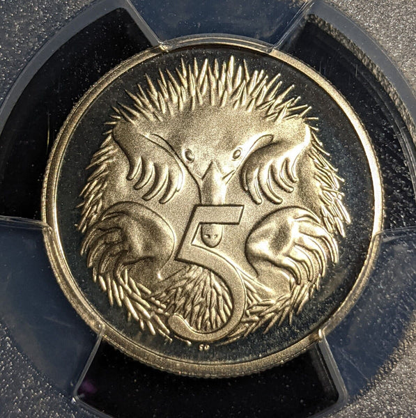 1982 Proof Five Cent 5c Australia PCGS PR69DCAM FDC UNC #3027