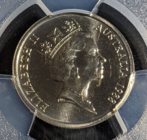 1988 Five Cent 5c Australia PCGS MS67 FDC GEM UNC #3035