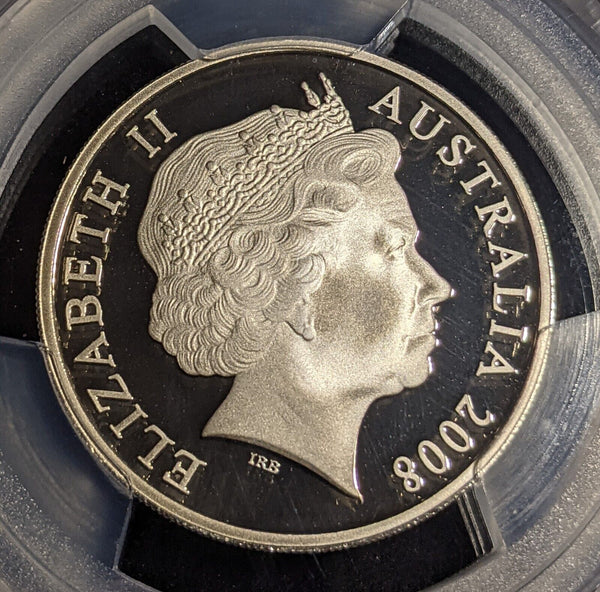 2008 Proof Twenty Cent 20c Australia PCGS PR69DCAM FDC UNC #3037