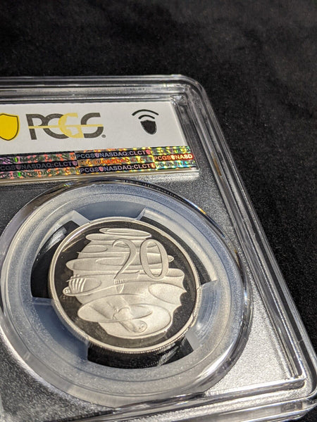 2008 Proof Twenty Cent 20c Australia PCGS PR69DCAM FDC UNC #3037