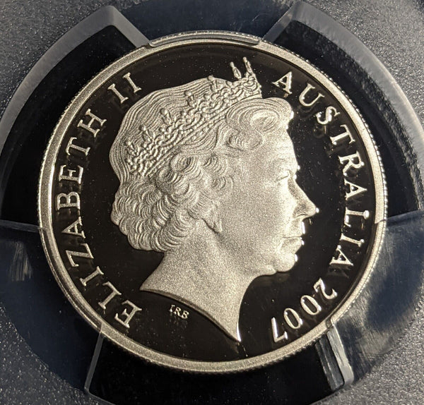 2007 Proof Ten Cent 10c Australia PCGS PR69DCAM FDC UNC #3039