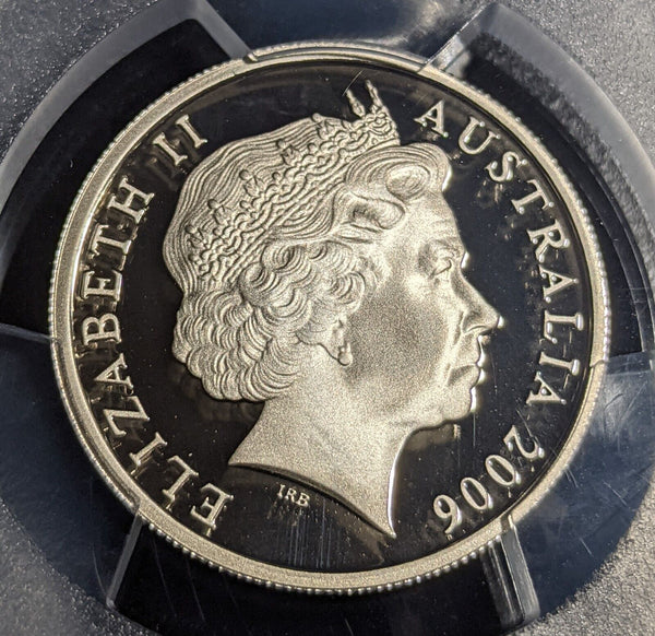 2006 Proof Ten Cent 10c Australia PCGS PR69DCAM FDC UNC #3033