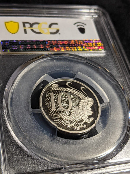 2006 Proof Ten Cent 10c Australia PCGS PR69DCAM FDC UNC #3033