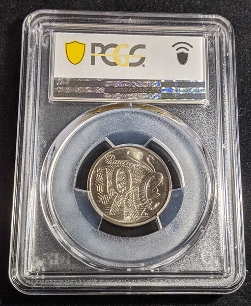 1992 Ten Cent 10c Australia PCGS MS66 GEM UNC #3040