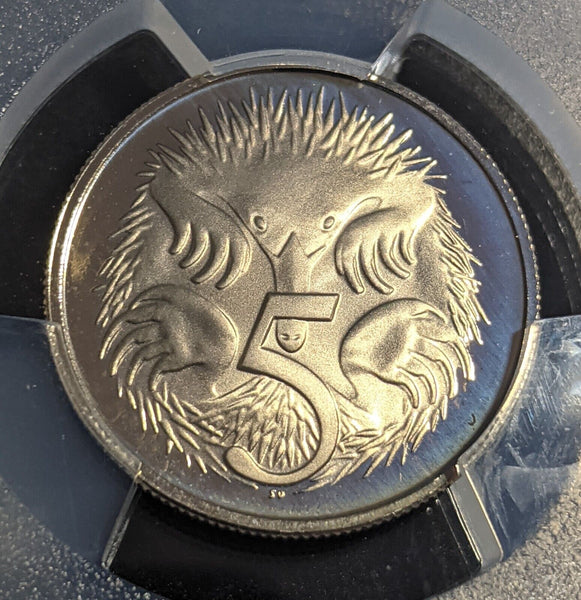 1977 Proof Five Cent 5c Australia PCGS PR69DCAM FDC UNC #3054