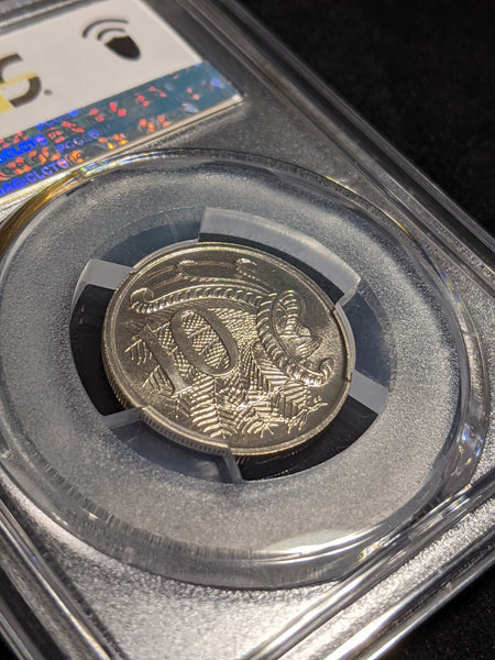 1988 Ten Cent 10c Australia PCGS MS68 FDC GEM UNC #3062