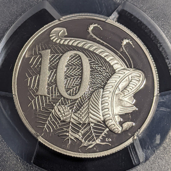 2000 Proof Ten Cent 10c Australia PCGS PR69DCAM FDC UNC #3063