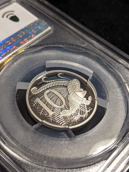 2000 Proof Ten Cent 10c Australia PCGS PR69DCAM FDC UNC #3063