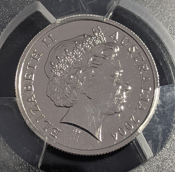 2004 Five Cent 5c Australia PCGS MS69 FDC GEM UNC #3065